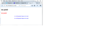 Pengenalan CSS Internal Style Sheet