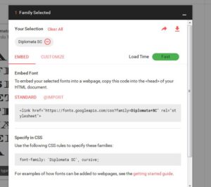 cara memasang google font pada halaman website 3