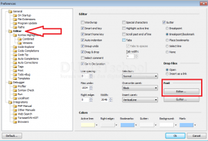 Cara Mengubah Ukuran Font Pada PHP Designer