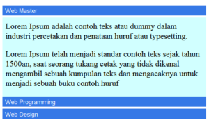 Cara Membuat Accordion Menggonakan Mootools