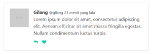 Cara Membuat Box Komen Menggunakan Bulma CSS Framework