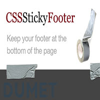 Cara Membuat Sticky Footer dengan HTML dan CSS