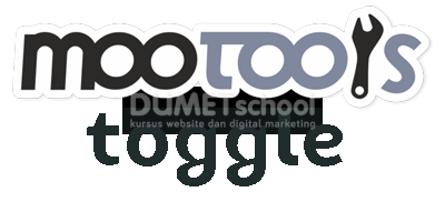 Cara Membuat Toggle Menggunakan Mootools