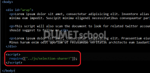 Cara Menggunakan Plugins Jquery Selection Share