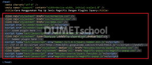 Cara Menggunakan Pop Up Jenis Magnific Dengan Plugins Jquery
