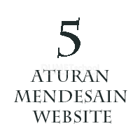Lima Aturan Dalam Mendesain Website