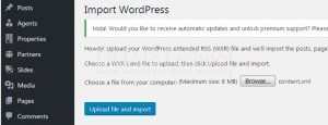 Cara Import Sample Data Di WordPress