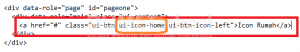 Cara Menambahkan dan Mengenal Macam - macam Icon Jquery Mobile