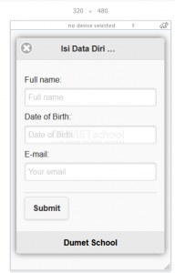 Cara Menggunakan Pages Sebagai Modal Form Jquery Mobile