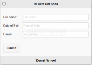 Cara Menggunakan Pages Sebagai Modal Form Jquery Mobile