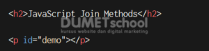 Cara Penggunaan Metode Join() pada Javascript