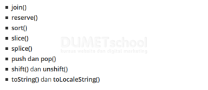 Cara Penggunaan Metode Join() pada Javascript