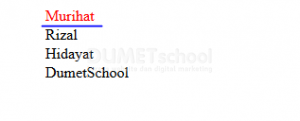 Cara Penggunaan first-child Selector Pada Jquery