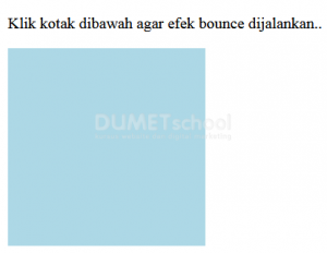 Mengenal Lebih Dalam Penggunaan Efek Bounce pada Jquery-UI