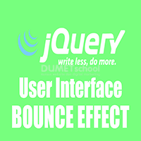 Mengenal Lebih Dalam Penggunaan Efek Bounce pada Jquery-UI