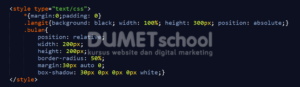 Cara Membuat Bulan Sabit dengan CSS3