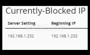 cara blokir IP pengunjung website melalui cPanel