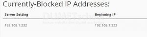 cara blokir IP pengunjung website melalui cPanel