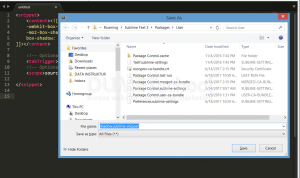 Cara Membuat Snippets CSS Sublime Text 3