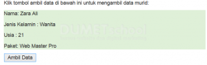 Cara Menggunakan Metode getJSON() pada AJAX jQuery