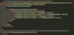 Cara Menggunakan Metode getJSON() pada AJAX jQuery