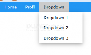Cara Membuat Dropdown Menggunakan Framework W3C