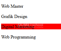 Belajar Selector Dengan nth-child Pada Jquery img hasil