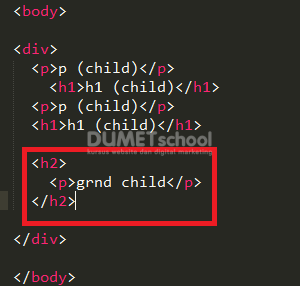 Cara Menggunakan Fungsi .children() Pada jQuery
