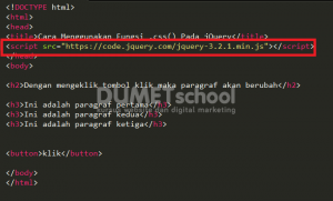 Cara Menggunakan Fungsi .css() Pada jQuery