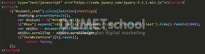 Contoh Pemanfaatan Fungsi .append() pada jQuery