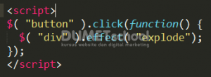 Mengenal Fungsi Effect dan Explode Effect jQuery UI