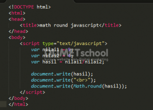 Cara Membuat Bilangan Menjadi Bulat dengan Javascript