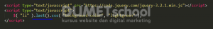 Cara Penggunaan Fungsi Last pada jQuery