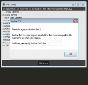 cara registrasi sublime text full version