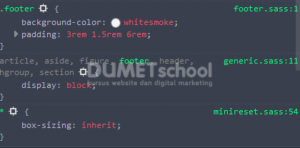 Cara Cepat Membuat Footer Menggunakan Bulma Framework