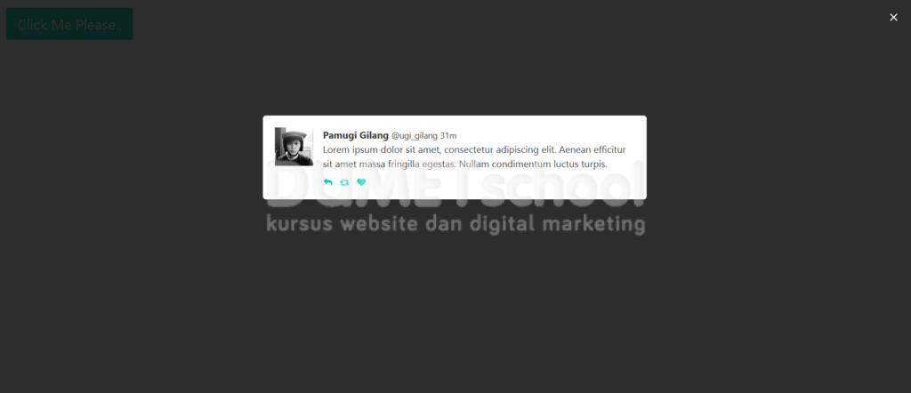 Cara Membuat Modal pada Bulma Framework