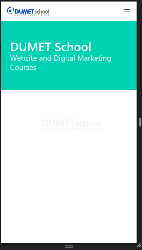 Cara Membuat Navbar Menggunakan Bulma Framework