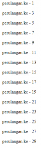 Cara Menggunakan Fungsi For Pada Javascript
