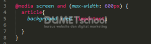 Cara Menggunakan CSS Media Queries