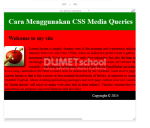 Cara Menggunakan CSS Media Queries