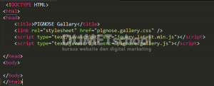 Membuat Show Product Dengan PIGNOSE Gallery Plugin jQuery