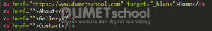 Mengenal Value Yang Ada di dalam tag a html