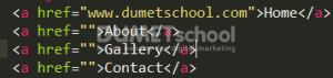 Mengenal Value Yang Ada di dalam tag a html