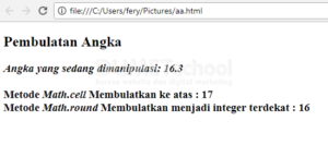 Pembulatan Ke Atas dan Pembulatan Ke Bawah