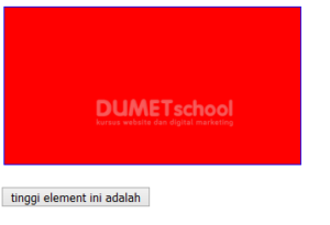 menghitung tinggi suatu element dengan fungsi .height pada jquery1
