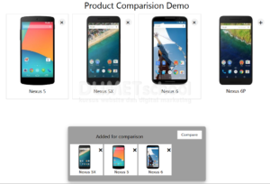 Membuat Layout Product Dengan Plugin jQuery Product Comparision