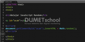 Mengenal Sintaq Match Random Pada Javascript