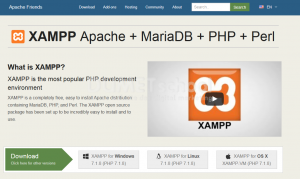 cara menginstal XAMPP di komputer pribadi