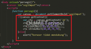 Belajar Dasar Canvas HTML 5