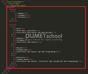 Borderless Table Pada Framework CSS Materialize